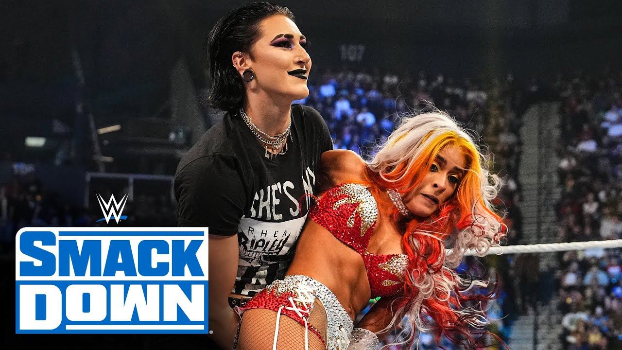 Zelina Vega repels a sneak attack by Rhea Ripley: SmackDown highlights, April 28, 2023