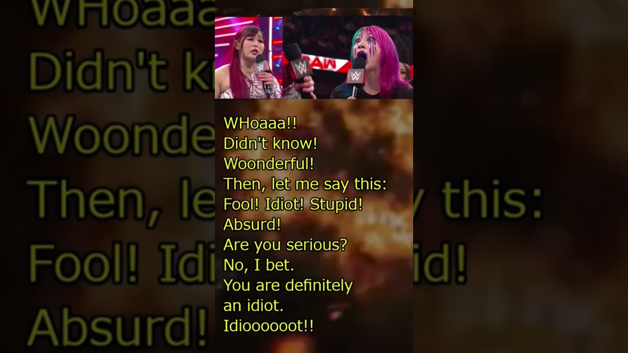 Asuka vs Iyo Sky: Mic Altercation