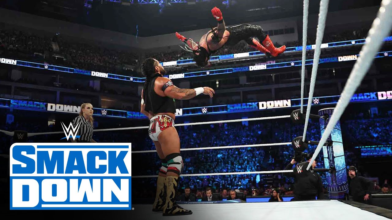 Rey Mysterio battles Santos Escobar in U.S. Title Match: SmackDown highlights, Sept. 29, 2023