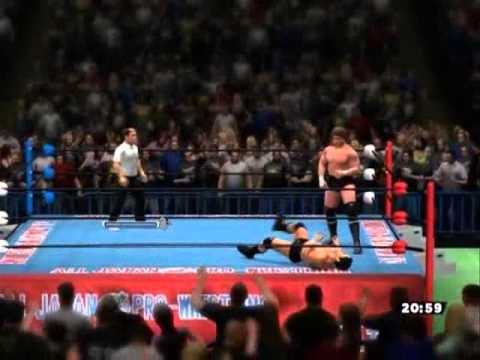 【WWE'13】ジャンボ鶴田 vs テリー・ゴディ【Xbox360】特別レフェリー観戦