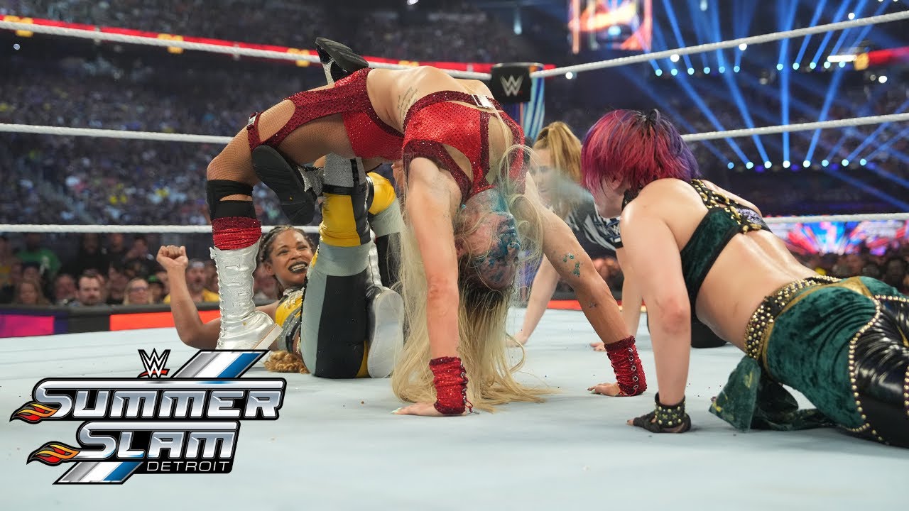 Asuka vs Flair vs Belair - WWE Women’s Championship Triple Threat Match: SummerSlam 2023 Highlights