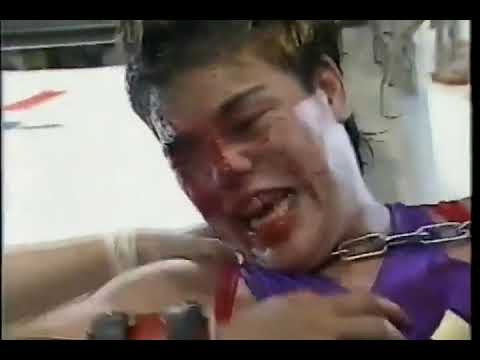 Bull Nakano vs Shinobu Kandori Hardcore Chain Match 14.07.1994 ブル中野 vs 神取忍  ハードコアチェーンマッチ