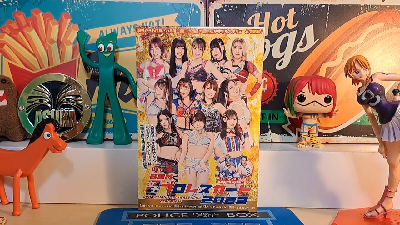 JAPANESE WOMENS WRESTLING BBM女子プロレスカード2023 HOBBY BOX BREAK 7/8/23 TRUE HEART JOSHI 藤本つかさFujimoto