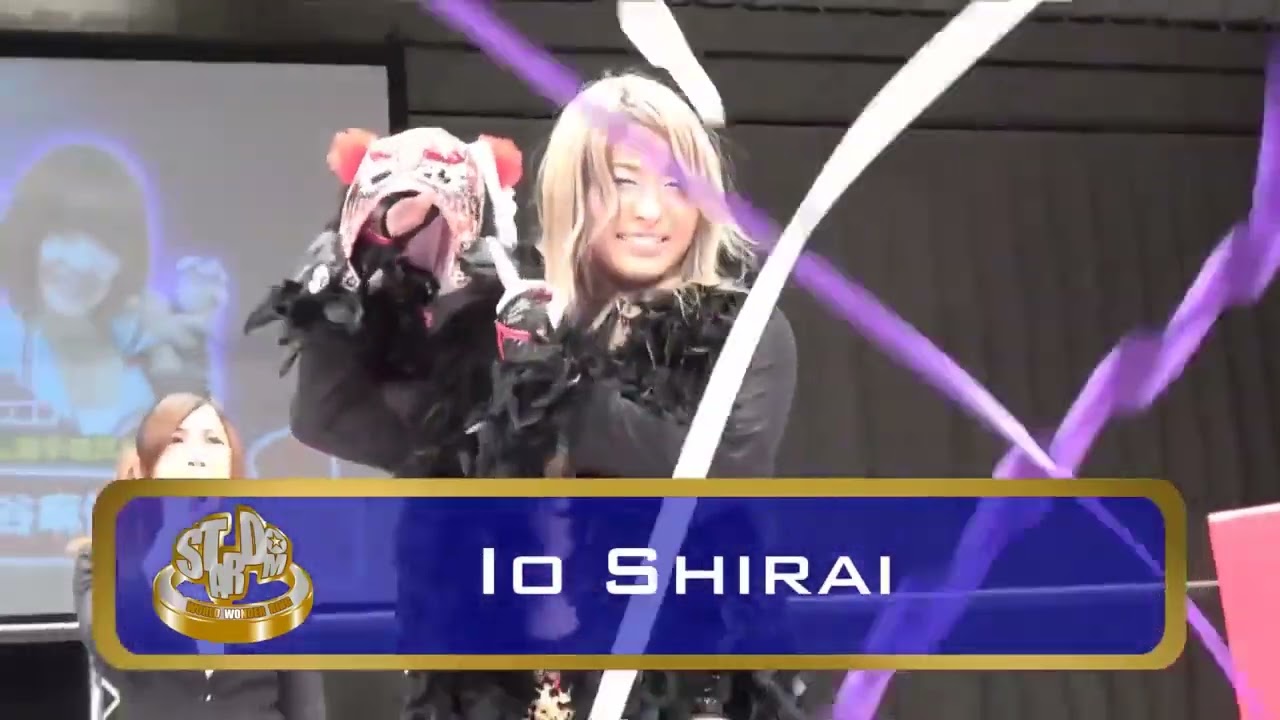 Io Shirai vs Mayu Iwatani Year End Climax 2016 岩谷麻友vs白井ioスターダムレスリング