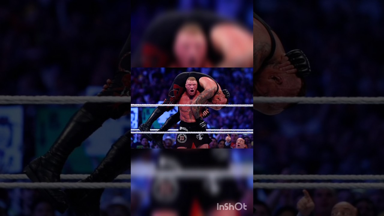 Brock Lesnar revenge on The Undertaker #shorts #wwe #brocklesnar #theundertaker