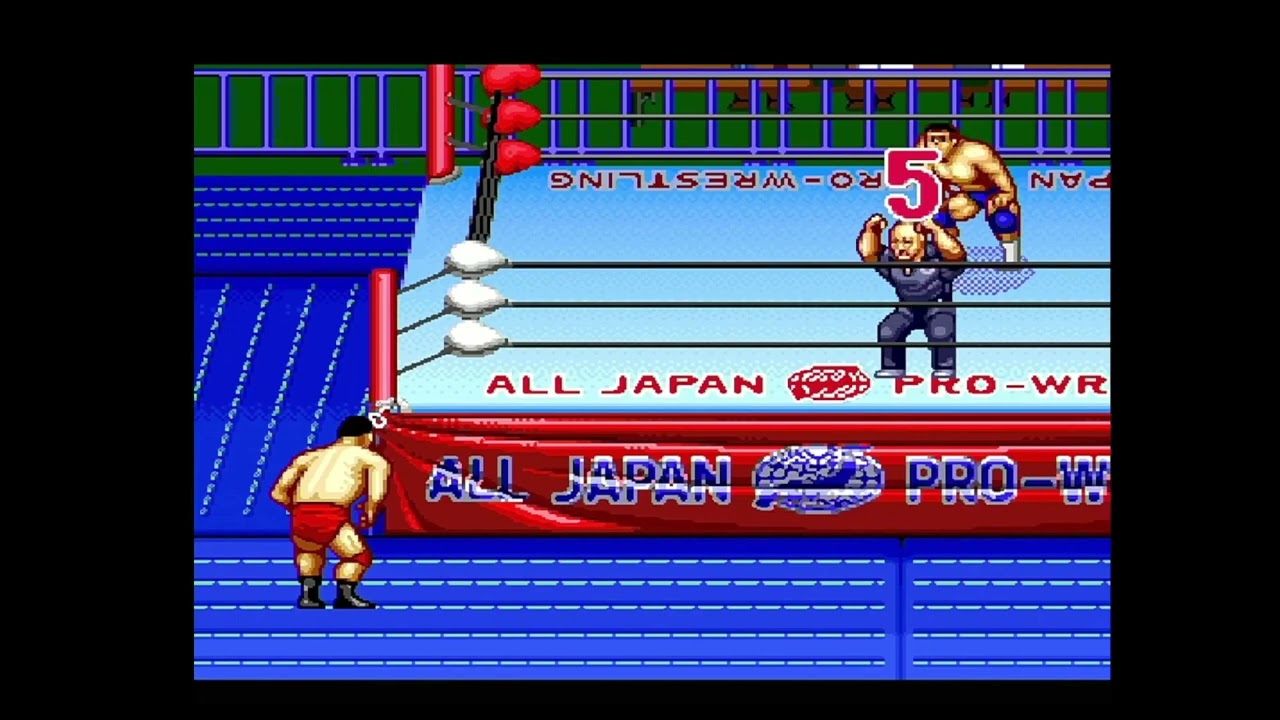 【レトロゲーム】【全日本プロレス2 3・4武道館】秋山準 VS ジャイアント馬場