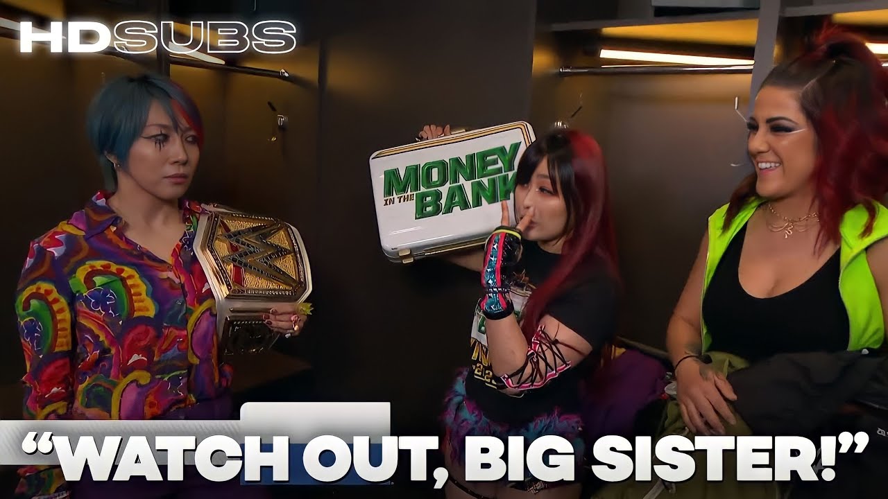 IYO SKY advises Asuka to always watch her back (English subtitles) | WWE SmackDown