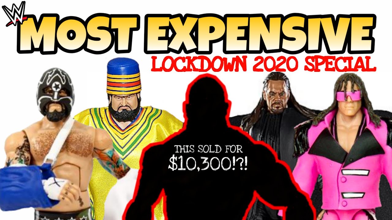 Most Expensive WWE Mattel Action Figures 2020 - Lockdown Special