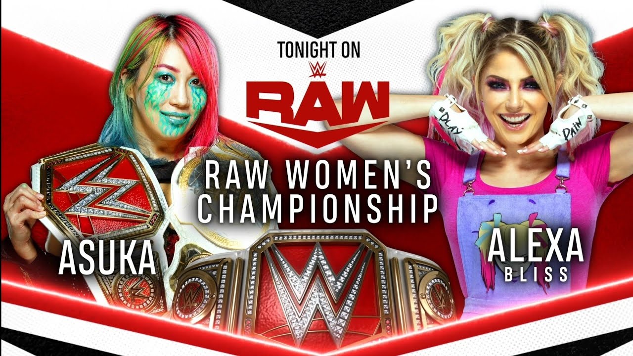 Asuka Vs Alexa Bliss Campeonato Femenino Raw - WWE Raw 25/01/2021 (En Español)