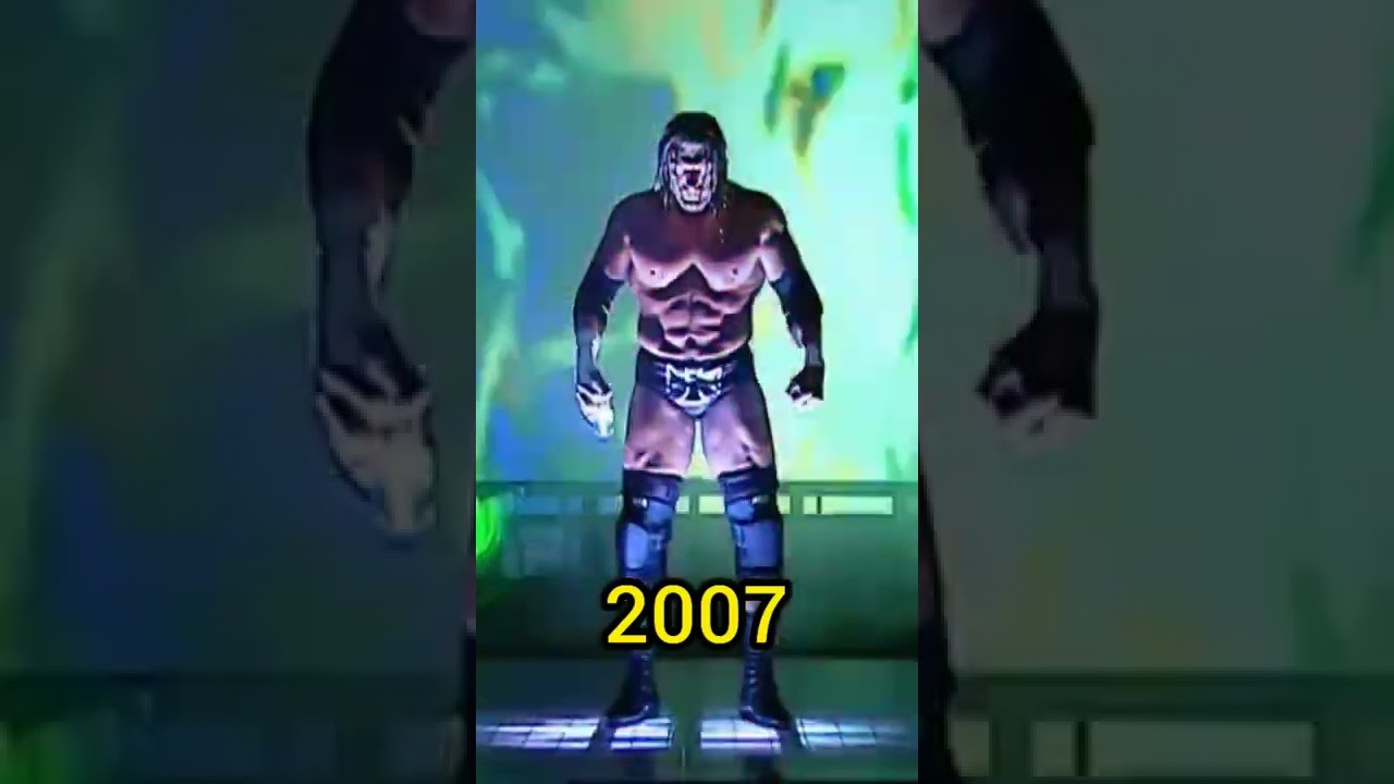 Triple H Then and Now #wwe#tripleh#evolution#wwerevolutions#shorts