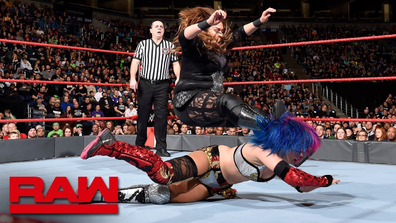 Asuka vs. Nia Jax: Raw, March 5, 2018