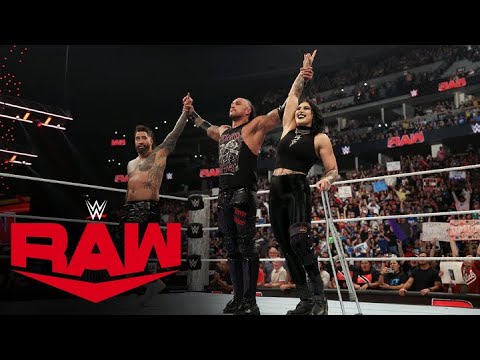 Jey Uso, Rhea Ripley and Damian Priest all Yeet together: Raw exclusive, Sept. 2, 2024