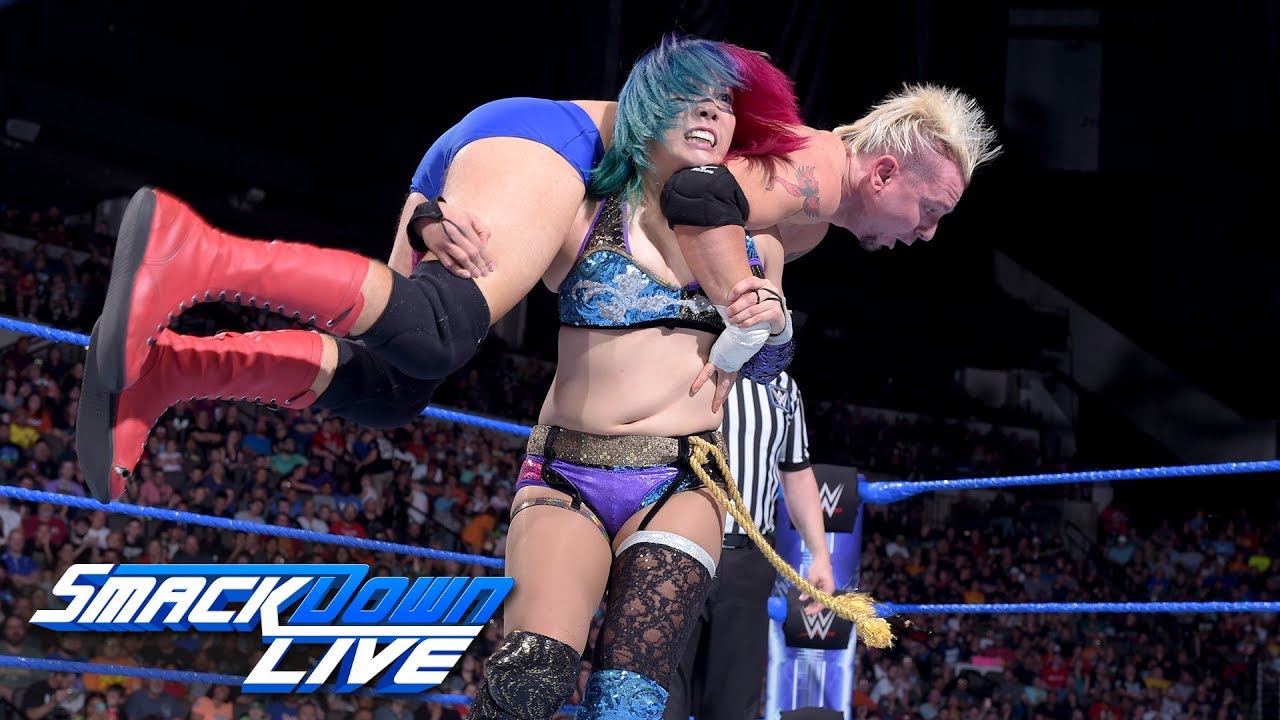 Asuka vs. James Ellsworth: SmackDown LIVE, July 3, 2018