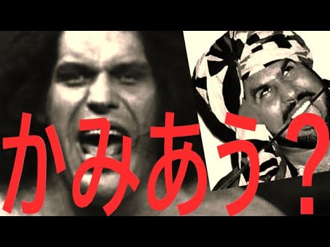 ジョージ眼㊲『 かみあう？』 《１９８０年１２月２日 (火)・大田区体育館 》　～４５分１本勝負～ 特別試合　アンドレ・ザ・ジャイアント　VS　タイガー・ジェット・シン【アンドレ】【シン】【新日本】