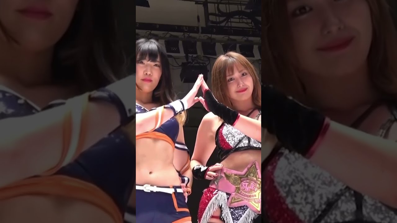 【女子プロレス】女子プロレス最長身タッグ『スカイツリーズ』！【スターダム】#shorts