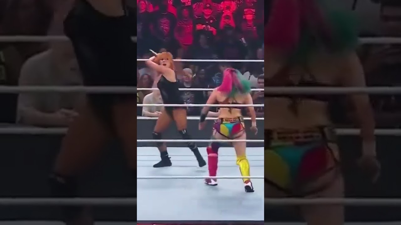 Asuka just took down Becky Lynch!