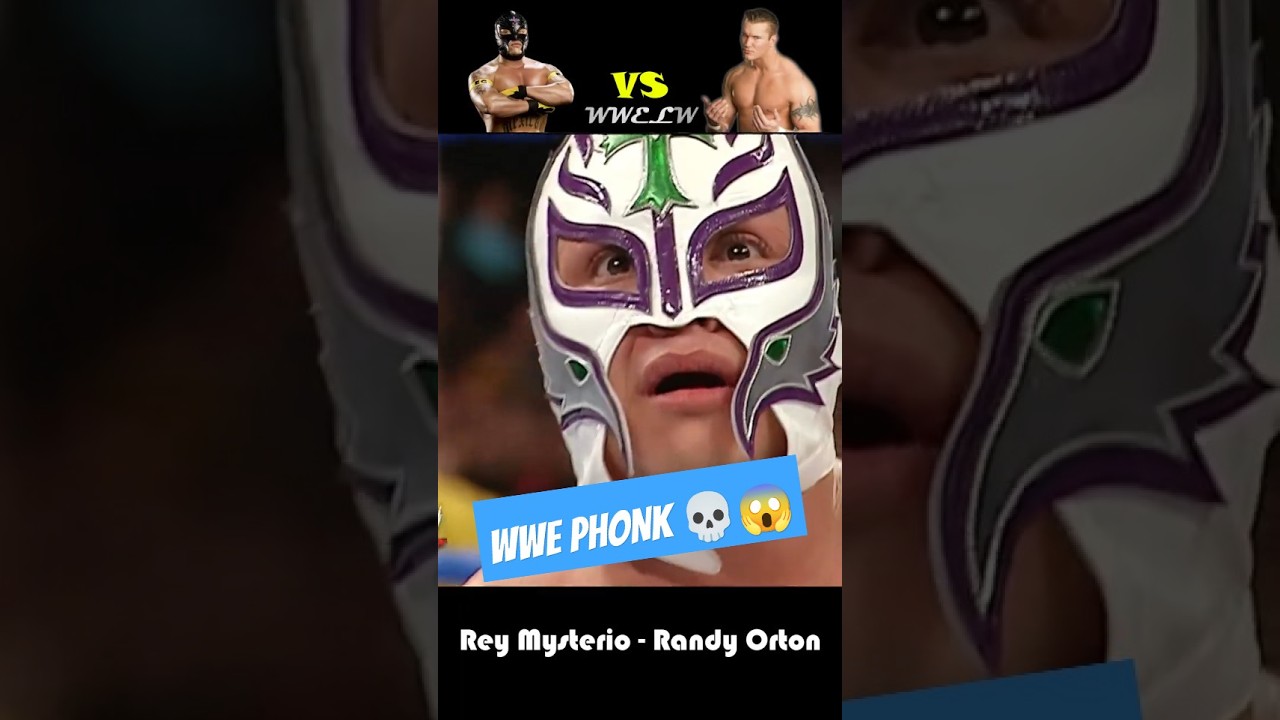 Rey Mysterio vs. Randy Orton 2006 | WWE Phonk Edit 💀 #wwe #reymysterio #phonk #skull