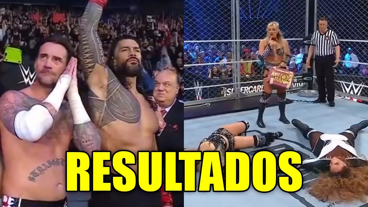 RESULTADOS WWE SURVIVOR SERIES 2024 | ROMAN REIGNS, CM PUNK, RHEA RIPLEY, LIV MORGAN