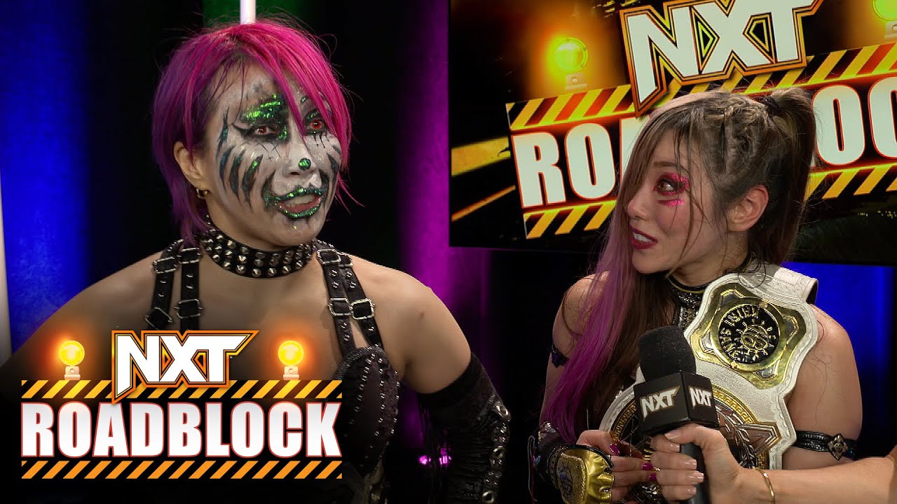 The Kabuki Warriors celebrate being back in NXT: NXT Roadblock 2024 exclusive