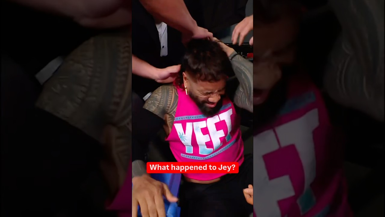 Who Attacked Jey Uso!? 😱 #wwe #wrestling #wweraw #youtubeshorts #shortvideo #shorts #reels #foryou