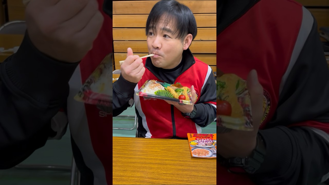 【新日本プロレス】阿部リングアナ 今日の巡業飯　#shorts