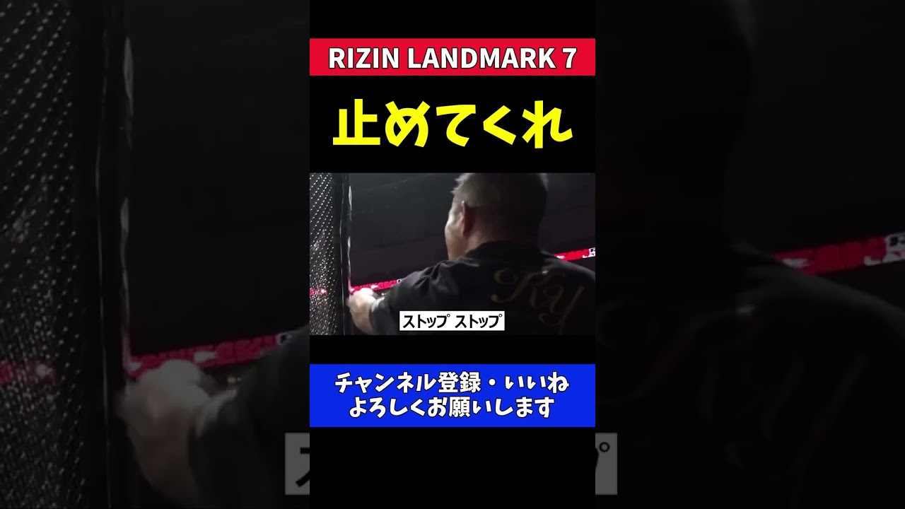 中村倫也 武田ダウン 試合を止めないレフェリーへ必死の呼びかけ【RIZIN LANDMARK7】