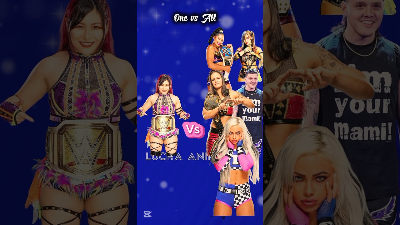 Iyo Sky vs Liv Morgan, Dominik Mysterio, Shayna Baszler, Kairi Sane, Bianca Belair 💥😱 #wwe #shorts