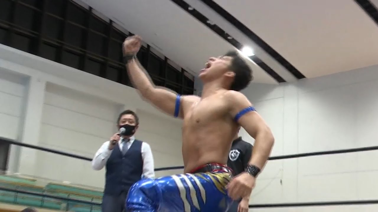 “元教師”のプロレスラー 家族や教え子を前にラストマッチ