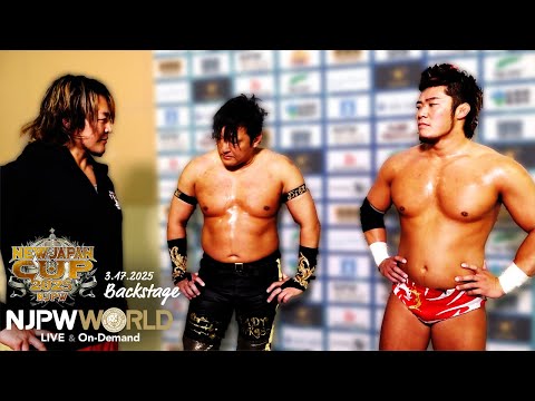 #njcup 4th match Backstage (with Subtitles) 3/17/25 | NEW JAPAN CUP 2025 第4試合 Backstage