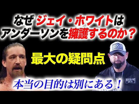 【最大の疑問点】なぜ ジェイ・ホワイトはアンダーソンを擁護するのか？ジェイの発言を分析！実は本当の目的は別にあるのか！ダブルブッキング事件の真相予想！njpw 新日本プロレス