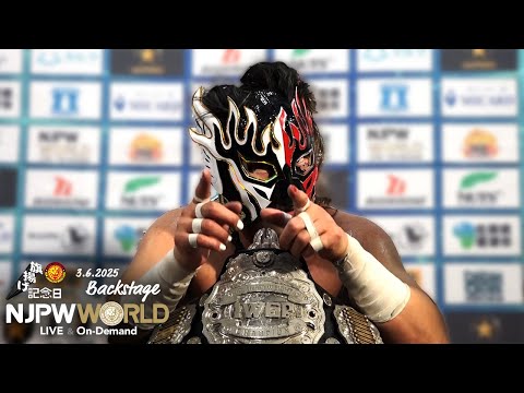 #njpw53rd 6th match Backstage 3/6/25 | 旗揚げ記念日 第6試合 Backstage