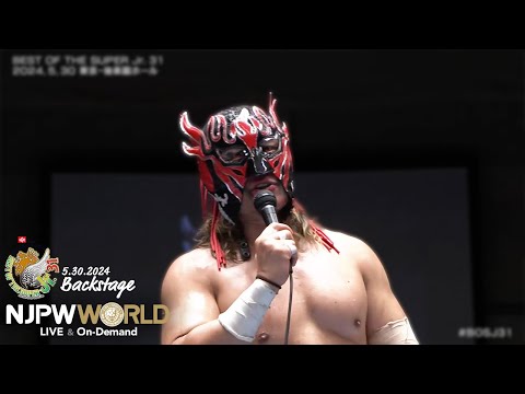 #BOSJ31 9th match Backstage (with Subtitles) 5/30/24｜BEST OF THE SUPER Jr.31 第9試合 Backstage