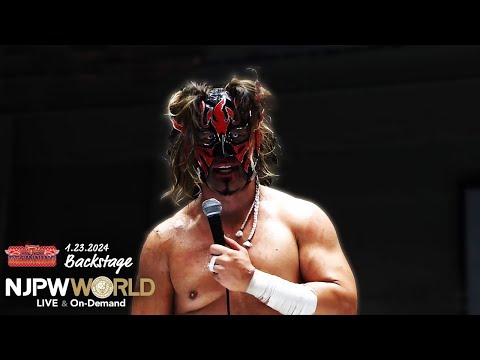 #njnbg 7th match Backstage 1/23/24 (with Subtitles)｜Road to THE NEW BEGINNING 第7試合 Backstage