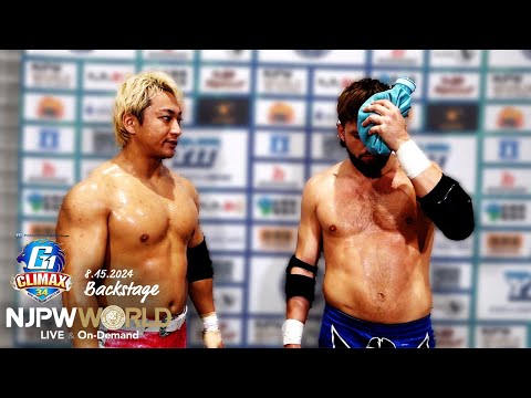 #G1CLIMAX34 5th match Backstage (with Subtitles) 8/15/24｜G1 CLIMAX 34 第5試合 Backstage