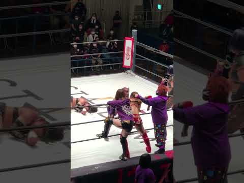 【女子プロレス】大江戸隊の暴挙に朱里がブチ切れ、大暴走！【スターダム】