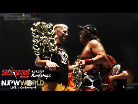 #njdest 9th MATCH Backstage (with Subtitles) 9/29/24｜DESTRUCTION in KOBE 第9試合 Backstage