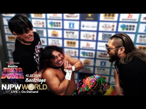 #njwk19 0th match Backstage (with Subtitles) 12/22/24 | Road to TOKYO DOME 第0試合 Backstage