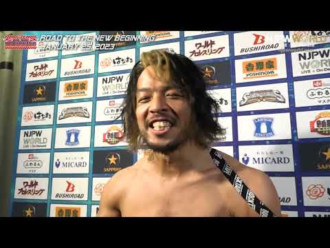 #njnbg 2nd Match Backstage 1/25/23｜Road to THE NEW BEGINNING 第2試合 Backstage