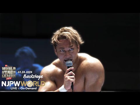 #njwtl 7th match Backstage (with Subtitles) 11/24/24｜WORLD TAG LEAGUE 2024 第7試合 Backstage