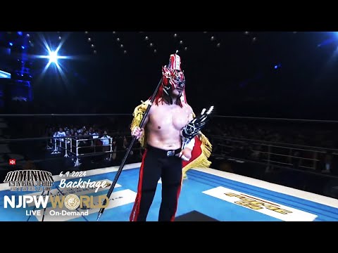 #njdominion 9th match Backstage (with Subtitles) 6/9/24｜DOMINION 6.9 in OSAKA-JO HALL 第9試合 Backstage