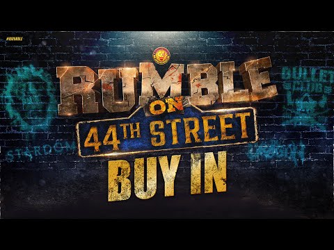 日本時間10/29(土) 新日本プロレス ニューヨーク大会【第0試合のみ配信】｜The Buy-In: Rumble on 44th Street | 10/28/22, New York, NY