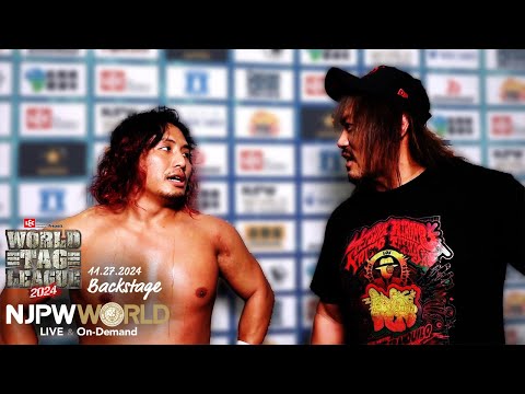 #njwtl 3rd match Backstage (with Subtitles) 11/27/24｜WORLD TAG LEAGUE 2024 第3試合 Backstage