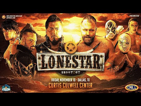 【新日本プロレス】全試合無料配信『LONESTAR SHOOTOUT 』！鷹木信悟、ジョン・モクスリー、デビッド・フィンレー、岩谷麻優らが出場！