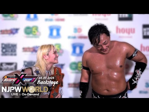 #NJPWxSTARDOM 6th match Backstage  11/17/24｜Historic X-over Ⅱ第6試合 Backstage