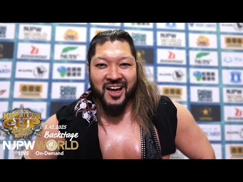 #njcup 5th match Backstage 3/12/25 | NEW JAPAN CUP 2025 第5試合 Backstage