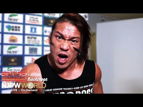 #njnbg 3rd match Backstage 1/30/25 | Road to THE NEW BEGINNING 第3試合 Backstage