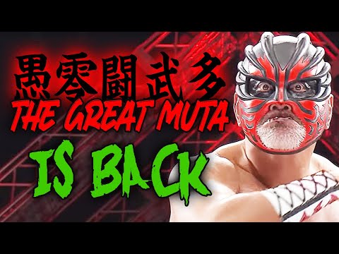 THE GREAT MUTA IS BACK!! 9.3 Edion Arena Osaka Studium! Exclusively live stream on WRESTLE UNIVERSE
